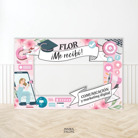 CARTEL RECIBIDA mod comunicación y marketing