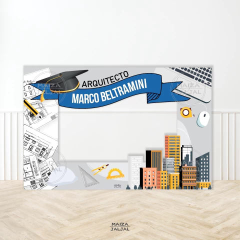 CARTEL RECIBIDA mod arquitectura 10 - comprar online