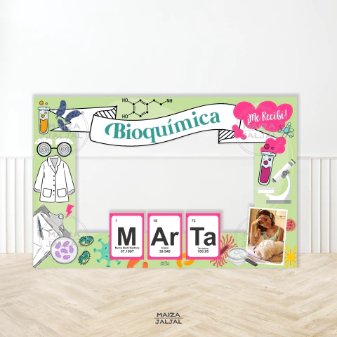 CARTEL RECIBIDA mod bioquímica 01 - comprar online
