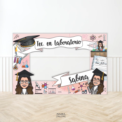 CARTEL RECIBIDA mod tecnicatura en laboratorio - comprar online