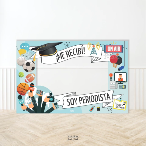 CARTEL RECIBIDA mod periodismo 2 - comprar online