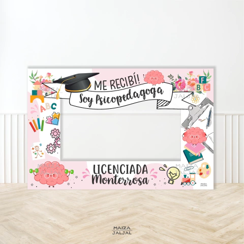 CARTEL RECIBIDA mod psicopedagogía