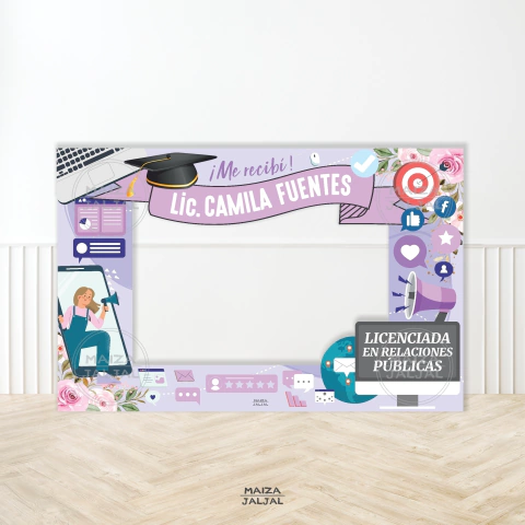 CARTEL RECIBIDA mod Relaciones Públicas 2