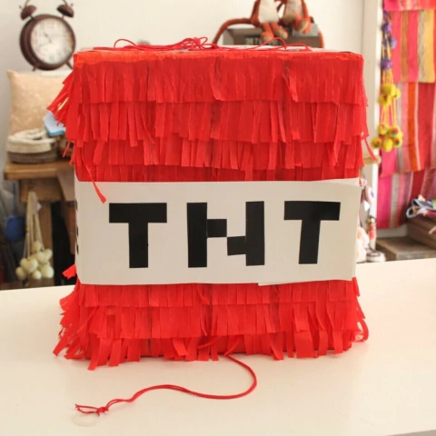 Piñata Minecraft estilo Mexicana - comprar online
