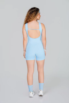 Macaquinho Bolso Azul Marinho - loja online