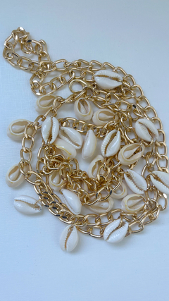Body Chain Cinto Búzios Naturais na internet