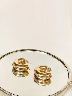 Argola de Tubo Maxi Semijoia