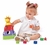 Kit 2 brinquedos didáticos educativos Girafa e Cubo - comprar online