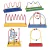 KIT ARAMADOS COM 6 PEÇAS - comprar online