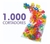 1000 Forminhas de Modelar Massinha c/ Bolsa - comprar online