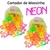 50 Forminhas de Modelar Massinhas Neon Safari e Dinossauros na internet