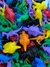 Kit 18 Mini Dinossauros Bichos Pré Historicos. na internet
