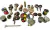 KIT PERCUSSÃO 22 Instrumentos - comprar online