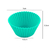 Kit C/ 06 Formas De Silicone P/ Cupcake Muffins Empadas. - comprar online