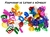 Kit forminhas 26 Letras do Alfabeto + números de 0 a 9 GRANDES - comprar online