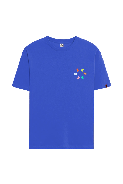 REMERA BASICA BORDADA