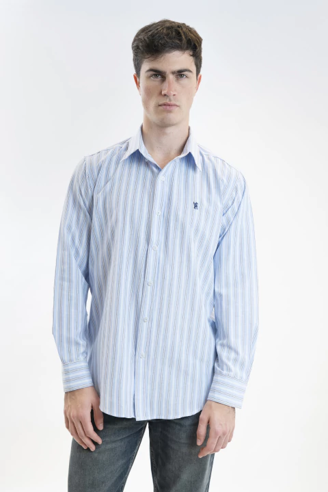CAMISA RAYADA SLIM FIT - comprar online