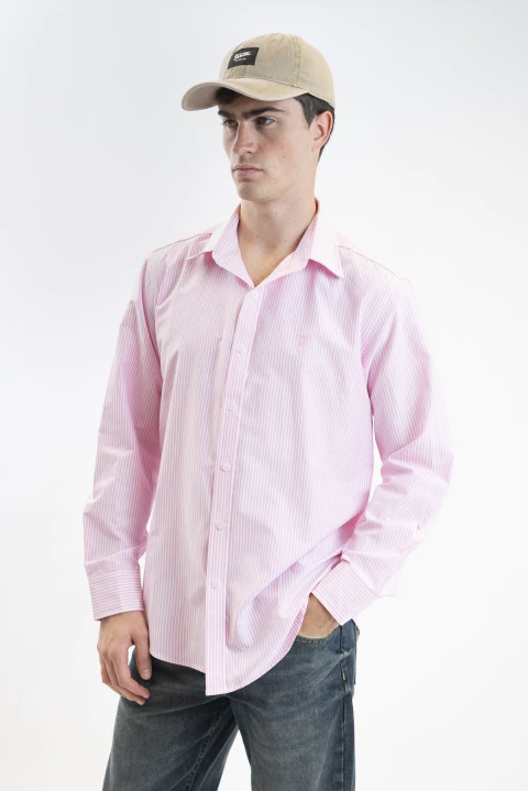 CAMISA RAYADA SLIM FIT - comprar online
