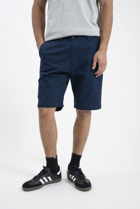 BERMUDA DE GABARDINA ELASTIZADA