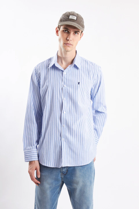 CAMISA RAYADA SLIM FIT