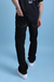 PANTALON NEGRO COSTURA BLANCA - comprar online