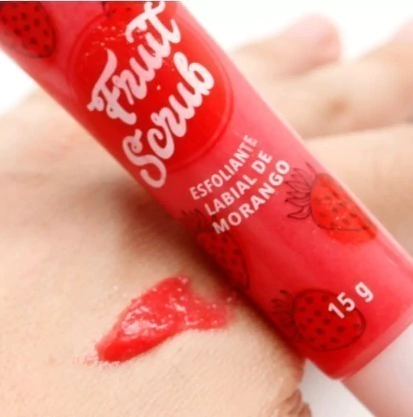 Fruit Scrub Esfoliante Labial Morango - Vivai