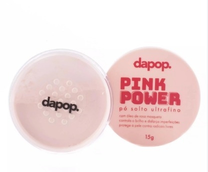 pó solto ultrafino pink power dapop - comprar online