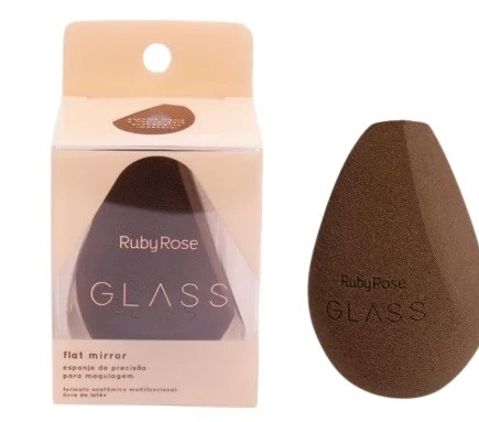 Esponja de Precisão Flat Mirror Glass - Ruby Rose