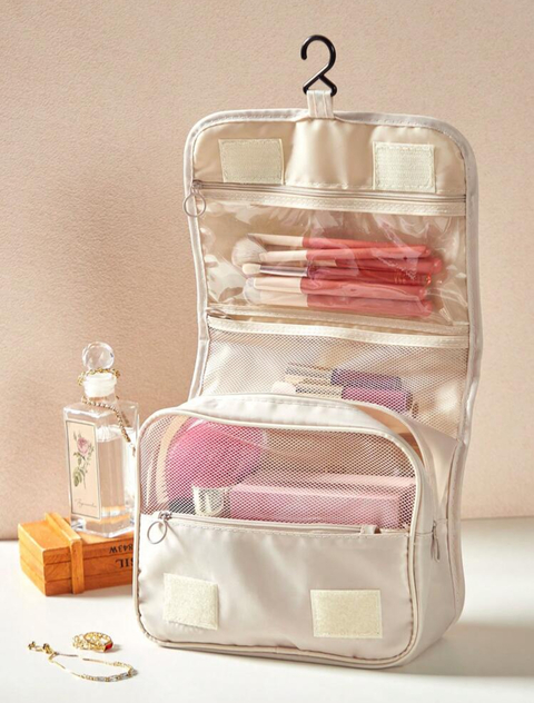 Necessaire com divisórias Travel - Bege