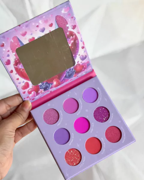 paleta de sombras 9 cores Stitch