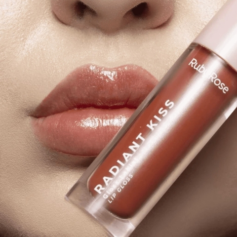lip gloss ruby rose radiant kiss RK30 - linha rosa