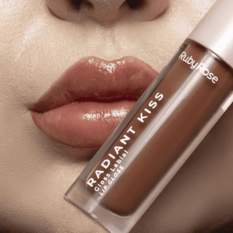 lip gloss ruby rose radiant kiss RK60 - linha rosa
