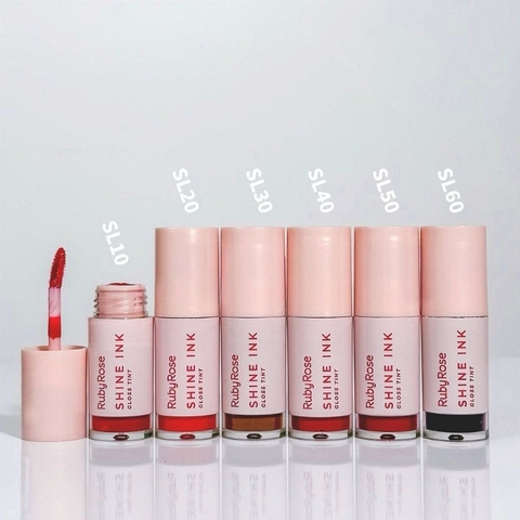 Gloss Tint Shine Ink - Lançamento Ruby Rose Linha rosa