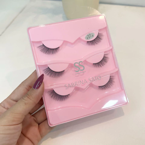 Cílios Postiços Sabrina Satto 3 pares - F013 - comprar online