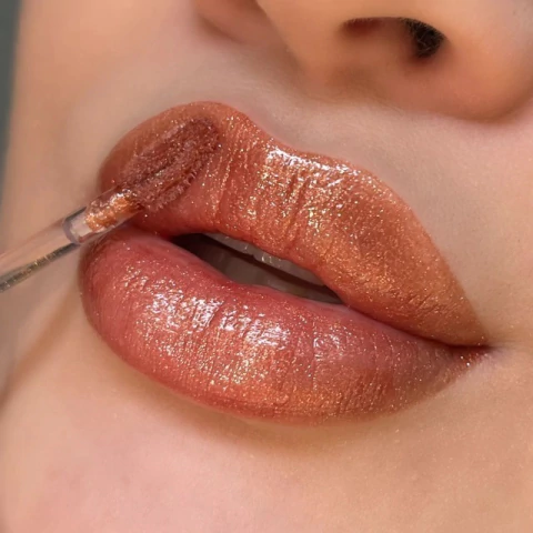 Gloss Labial cor star brown Bomb Shine Joker- Mahav