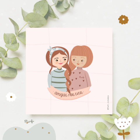 ILUSTRACIÓN CON TU AMIGX - comprar online