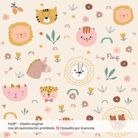 ESTAMPA ANIMALITOS - comprar online