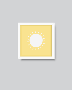 Quadro Para Quarto Infantil - Sol