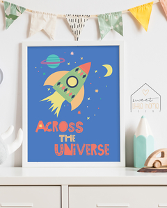Quadro Decorativo Quarto de Bebê - Astronauta - loja online