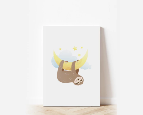 Pôster Digital - Bicho Preguiça