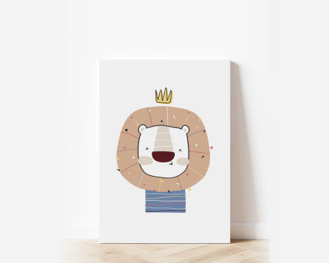 Pôster Digital - Leãozinho