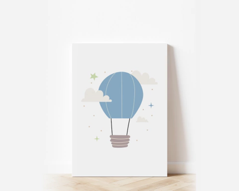 Pôster Para Imprimir - Balão 2