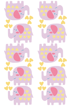 Imagem do Adesivo de Parede Elefante
