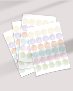 Adesivo de Parede Bolinhas Aquarela- ADS-PAR-069