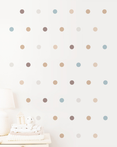 Adesivo de Parede Personalizados Poa Boho