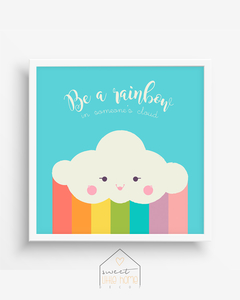 Quadro Decorativo - Be a Rainbow - comprar online