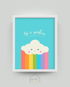 Quadro Decorativo - Be a Rainbow