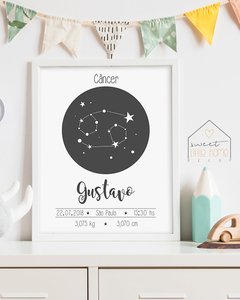 Imagem do Quadro Nascimento - Zodiaco