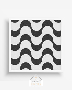 Quadro Decorativo - Calçada Copacabana na internet