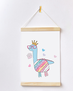 Flâmula para Quarto de Bebê - Dino Cool